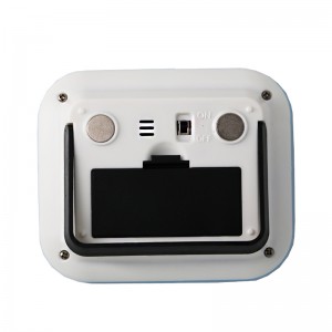Touchscreen 24 Uur Meter Gauge Alarm Tweede Clock Timer met Magneet Muur Opknoping Draagbare Timer