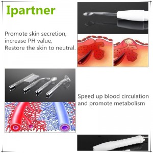 Hete verkoop Portable D'arsonval hoge frequentie voor de behandeling van acne en haaruitval