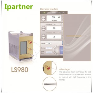 Ipartner LS980 Diodelaser verlicht het roodheidssysteem