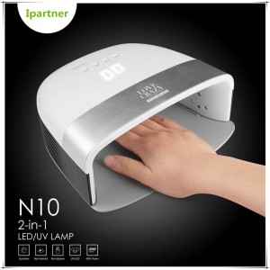 N10 Nageldroger, 48W LED UV-nagellamp voor gelnagellak met sensor- en timerinstelling door Ipartner