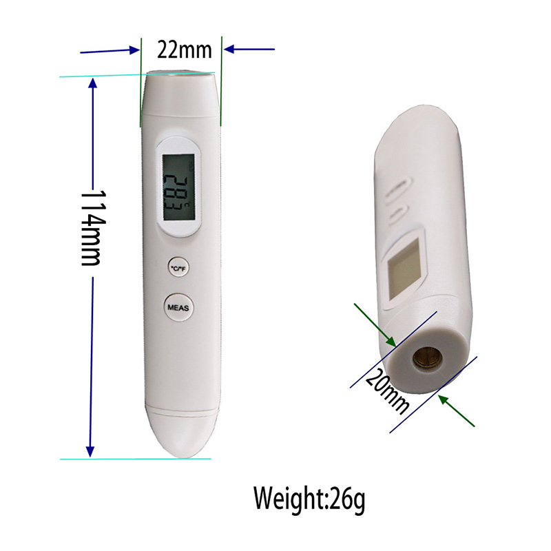 Nieuw product Draagbare zakformaat Mini-kwaliteit Chinese producten Digitale infraroodthermometer