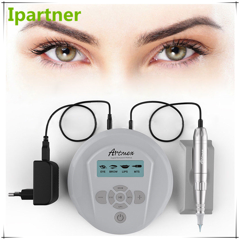 Ipartner Artmex V6 tattoo-machine Permanente make-up Wenkbrauwen Lip Micropigmentatie MTS PMU