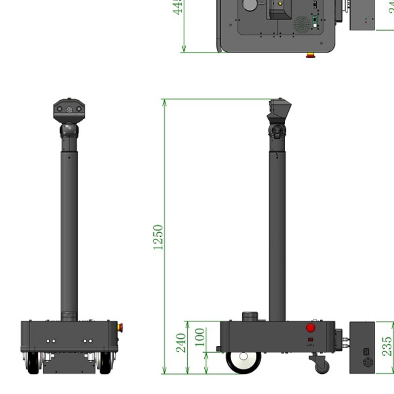 MR9 IDC Patrolrobot voor datacenters