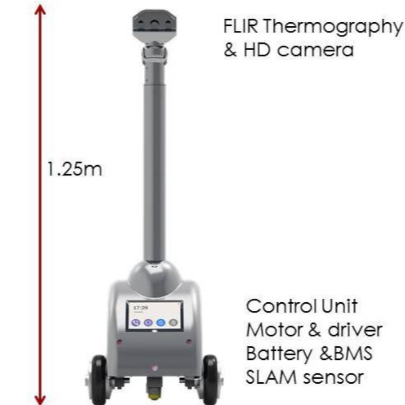 MR9 IDC Patrolrobot voor datacenters