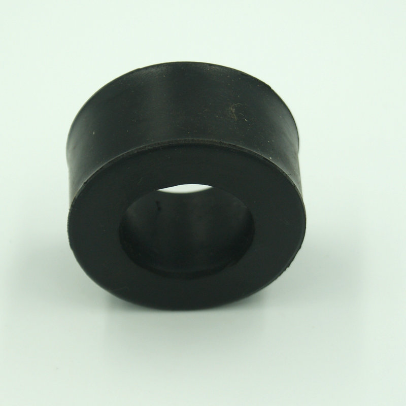 Rubber schokdemper rubberen mantel