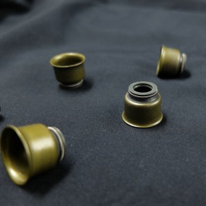 Duurzame oliebestendige hoogwaardige Viton rubber klepsteeloliekeerring van motoren van Nissan-auto's