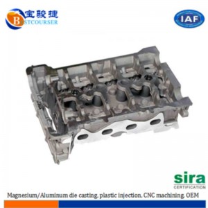 op maat gemaakte aluminium gietonderdelen voor auto-onderdelen / autochassis