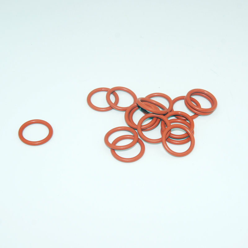 Hittebestendige rode FKM-rubber O-ring voor automotoren