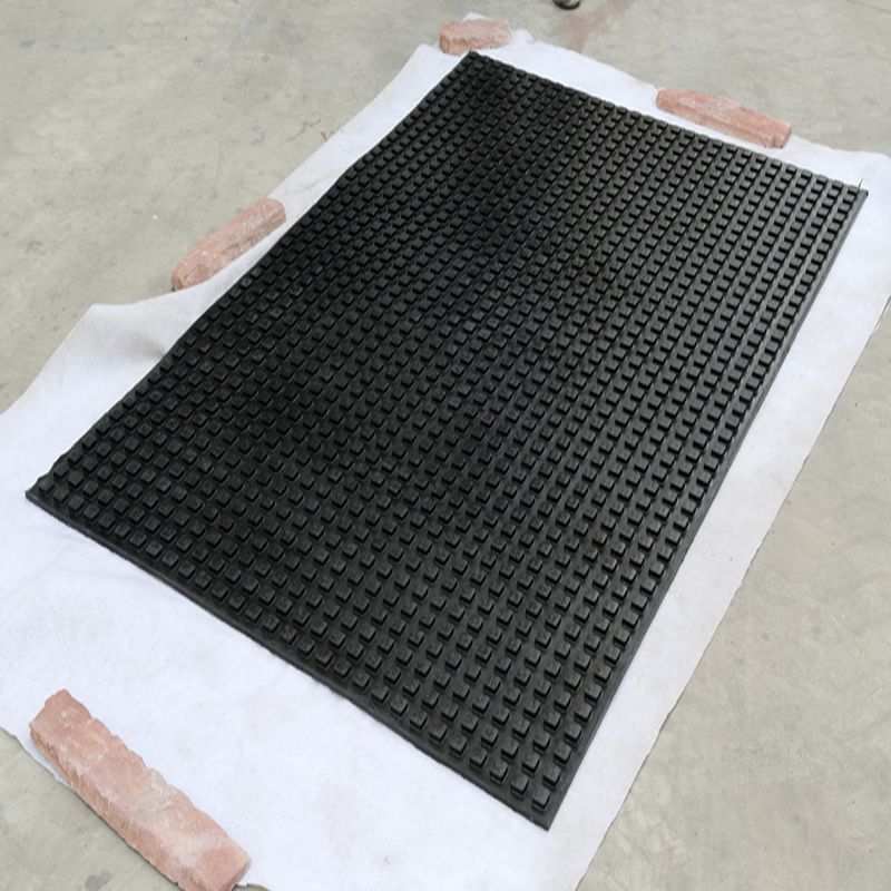 Milieuvriendelijke rubbermatras zonder geur rubbermat met afvoergat voor keuken