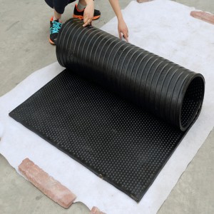 Milieuvriendelijke rubbermatras zonder geur rubbermat met afvoergat voor keuken