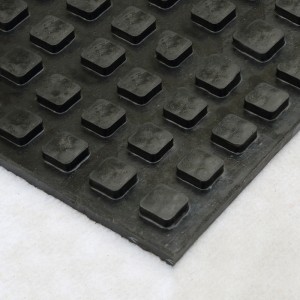Milieuvriendelijke rubbermatras zonder geur rubbermat met afvoergat voor keuken