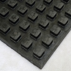 Hoogwaardige neopreen rubberen vloermat rubberen voetmat voor hotel