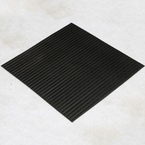 Anti-slip zwart rubber rolvel voor kantoor