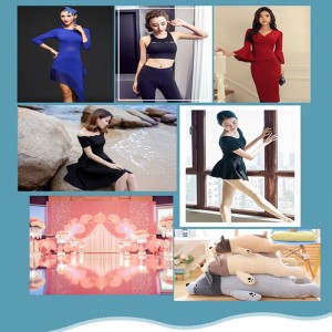 Polyester spandex stof