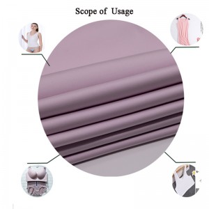 Poly / Spandex gebreide stof