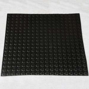 Antivermoeidheid Dot profile surface landbouwrubbermatten rubberrubbermatten voor dierenhouders