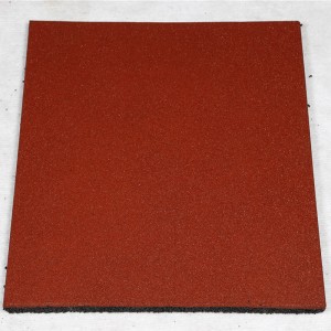 Anti-slip veiligheid tuin rubberen tegels EPDM rubberen vloertegel voor buiten