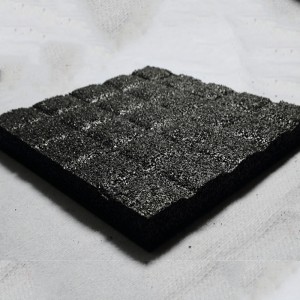 Milieuvriendelijke rubberen golfmat rubberen vloer bestratingsafwerkmachine voor golfspeelplaats