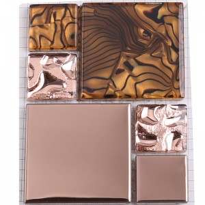 klassieke glazen mozaik-tegel voor huis- en hoteldecoratie