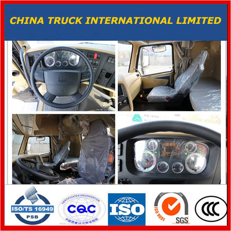 Sinotruk HOWO 371hp A7 6 * 4 kipper