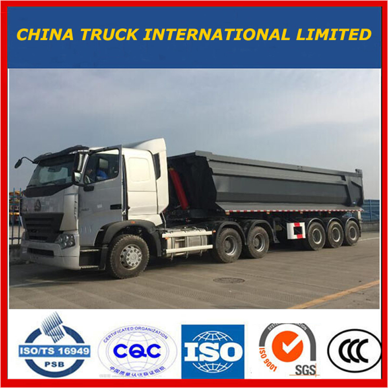Cimc Tri Axles 25m3--37m3 Oplegger Oplegger / Kipper Oplegger