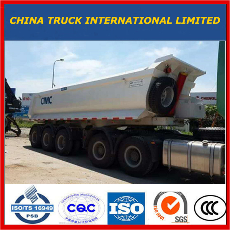 Cimc Tri Axles 25m3--37m3 Oplegger Oplegger / Kipper Oplegger
