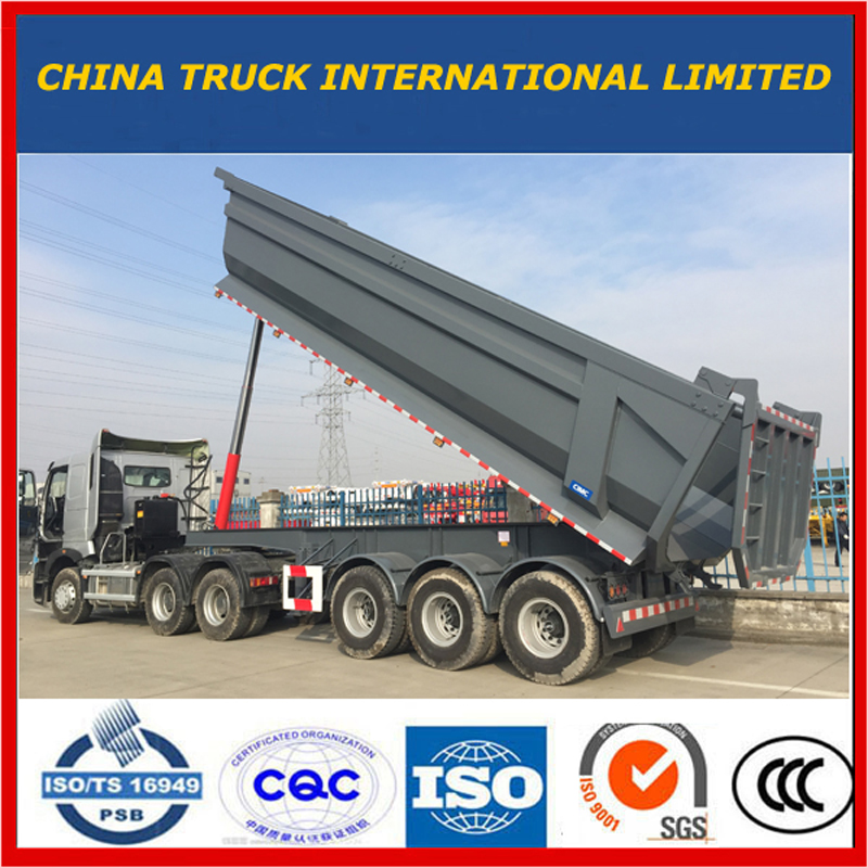 Topmerk CIMC Heavy Duty kipwagen met kipper te koop