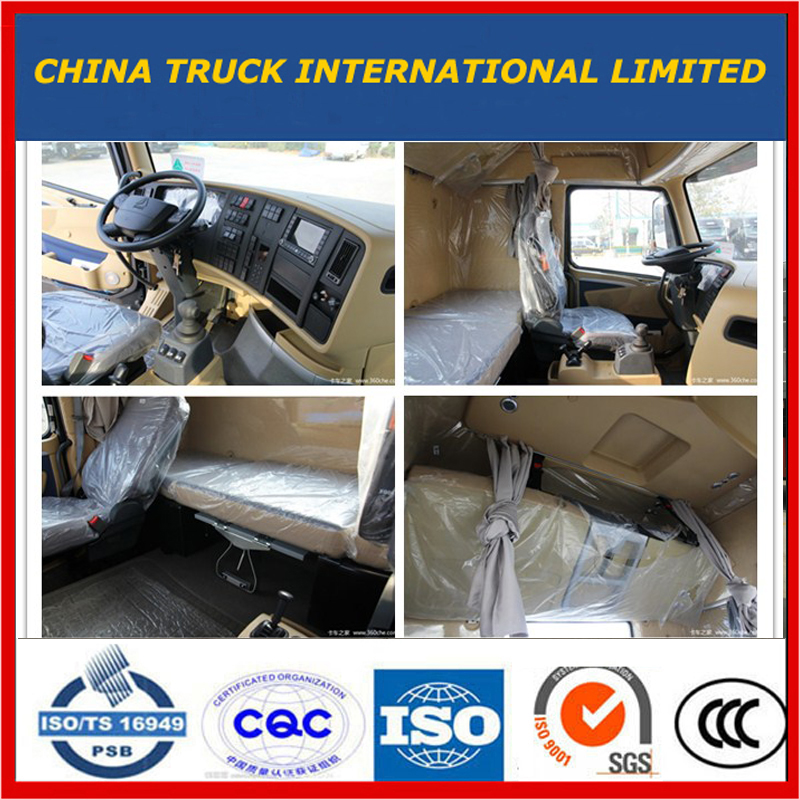 Sinotruk HOWO A7 6X4 290-420HP Sleepwagen / Sleepwagen / Trekker