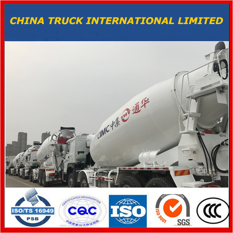 HOWO Truck 5-12m3 380 pk Concrete Mixer Truck / Cement Mixer Truck