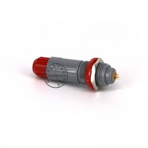 China produceert push pull plastic ronde connector