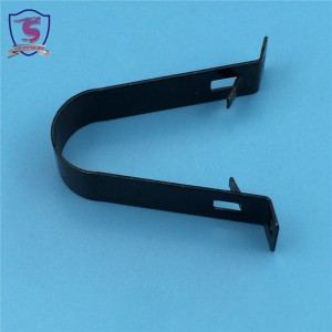 OEM metalen stempelen platte verenstalen koperen clip sluiting