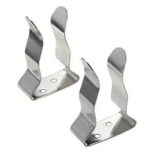 Chinese fabriek goede kwaliteit OEM stempelen veerklem metaal