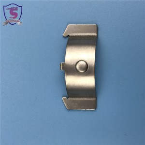 Aangepaste veerstalen kleine V platte veerklem voor batterij