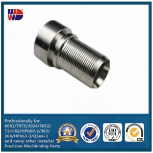 hoge precisie aluminium cnc-bewerkingsonderdelen