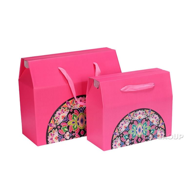 Aangepaste papieren handtas voor het verpakken van cadeauzakjes
