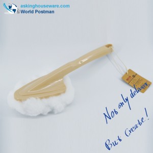 Akbrand Soft Mini vezelbad zachte scrubborstel