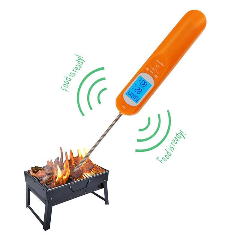 Nieuw ontwerp van 2019 Sommige delen van digitale thermometer voor het meten van alle soorten vleesthermometers met klok en timer
