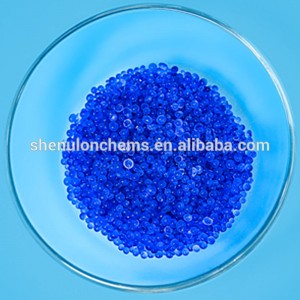 Blauwe silicagel
