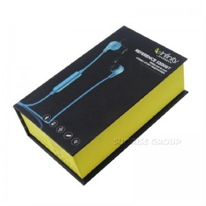 Aangepaste papieren handgemaakte oortelefoon verpakking magnetische sluiting Headset doos