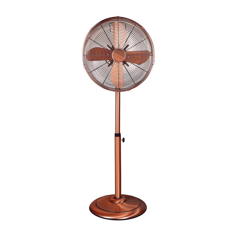 16 inch heet verkoop retro metalen stand fan voetstuk sterke wind industriële ventilator