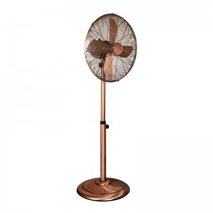 16 inch heet verkoop retro metalen stand fan voetstuk sterke wind industriële ventilator