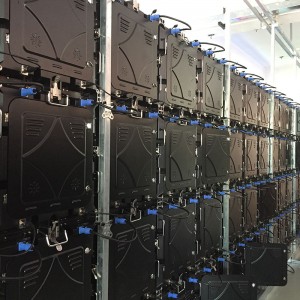 P6 Outdoor verhuur spuitgieten aluminium 576x576mm LED schermweergave