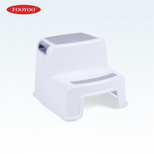 Nieuwe peuters Veiligheid Eerste dubbele opstapkruk Antislip beveiligd Stabiel