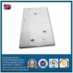 Grote aluminium plaat goed Afwerking cnc Onderdelen voor bewerking Productieservice