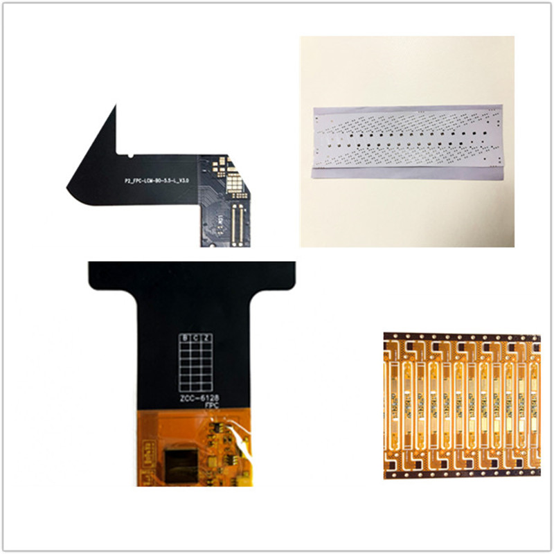 FPC voor Touch Panel / FPC voor LED / Goldfinger Vergulde verstijving FPC OEM Flexibele PCB Flexibele printplaat FPC Kabelbord