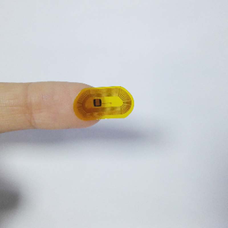 Gratis monsters op maat gemaakte mini 9mm programmeerbare hf iso14443a rfid beschrijfbare fpc pcb flexibele gedrukte schakeling kleine inlay NFC-tag