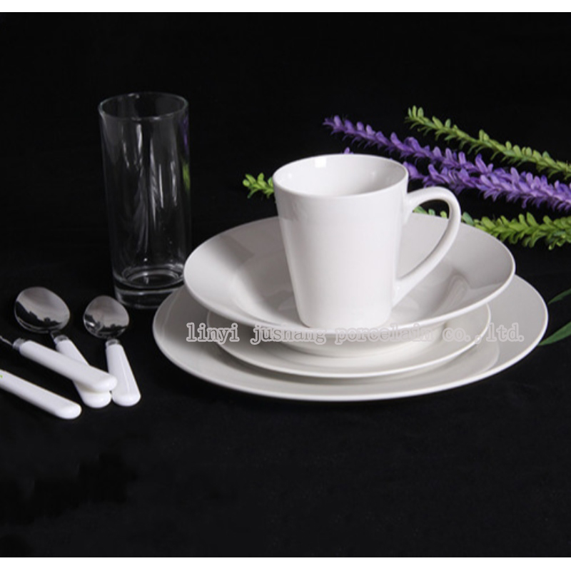 servies - 16-delig porseleinen dinerset