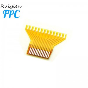 Productie flexibele printplaat fpc lijm polyimide materiaal gouden vinger Vingerafdruk flex printplaat printplaat fpc kabel