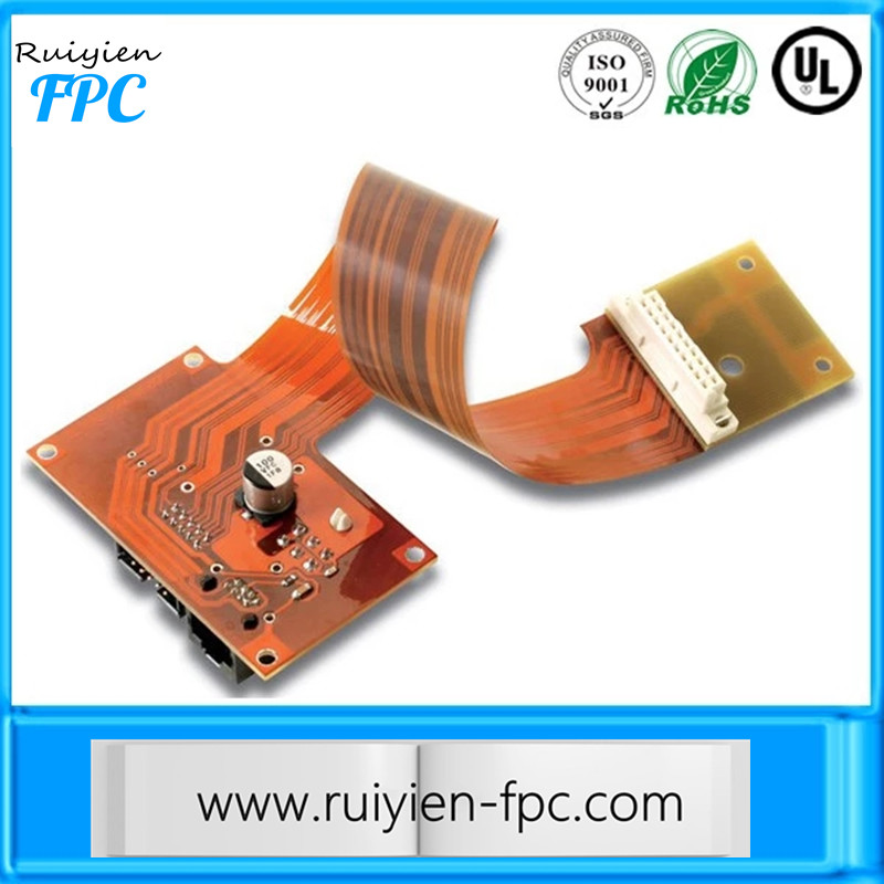 Digitaal geprint aluminium PCB / PCBA-assemblage, SMT-verwerking Flexibele FPC