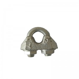 US Type Malleable Clip Tool Steel Wire Metal Rope Clamp Fabricage